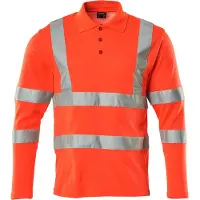 Mascot 18283-995 Poloshirt Lange Mouwen Safe Classic | Maat: XL
