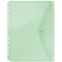 Donau Enveloptas, A4, geperforeerd, groen