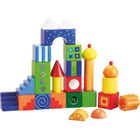 Haba Stapelblokken - Hout - Motiefbouwstenen Fantasy - 26 stk - - OneSize - Blokken