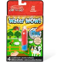 - Water WOW! Waterkleurboek - Op de boerderij - Herbruikbaar