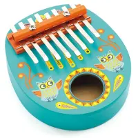 Djeco Animambo Kalimba - Veilig Muziekinstrument voor Kinderen, Educatief Speelgoed
