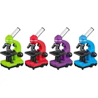 Bresser 8855600WXH000 Biolux SEL Schülermikroskop Kindermicroscoop Monoculair 1600 x Opvallend licht, Doorvallend licht
