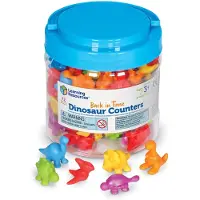 Learning Resources Back In Time Dinosaur Counters (Set van 72) - 1+