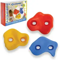 Schildkröt - Klettergriffe - Klimgrepen 12 Pieces, meerkleurig