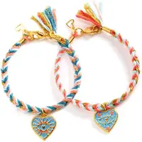 Djeco Schmuckset - Freundschaften Ente Hearts - - One Size - Kreatives Spielset