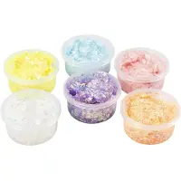 Adlibris Glitter Clay 6x20 ml Pastelkleuren