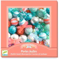 Djeco Kralen - 200+ st. - Bobble - Zilver - - OneSize - Kralen