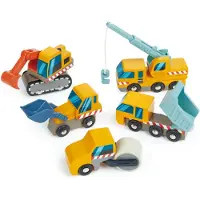 Tender Leaf Toys TENDER LEAF Transport - Bouwwagens - Hout - 3 Jaar