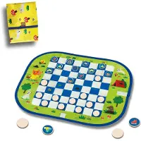 SES Creative Spel - Dammen en geheugenspellen in Reistas - - OneSize - Spellen