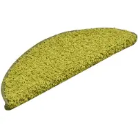 vidaXL Trapmatten 15 st 56x17x3 cm groen