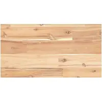 vidaXL Wandschap zwevend 40x20x2 cm onbehandeld massief acaciahout