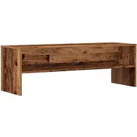 vidaXL Tv-meubel 120x40x40 cm bewerkt hout oud houtkleurig