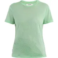 Icebreaker - Dames wandel- en bergkleding - W Merino Core SS Tee Plume Glass voor Dames van Wol - Maat XS - Groen