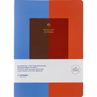 A-Journal - Maandagenda 2025 - 1 maand op 2 pagina's - 2 jaar
