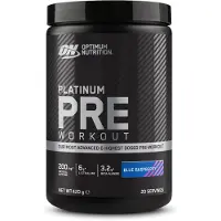 Optimum Nutrition Platinum Pre-Workout Blue Raspberry 420 g (20 porties
