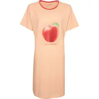 Temptation Dames Nachthemd - Bigshirt - Oranje - Maat XXL