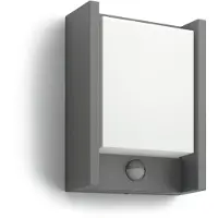 Philips Wandlamp Arbour Antraciet 3,8w Met Sensor
