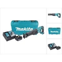 Makita Sabelzaag, DJR 186 RF1K Accu Reciprozaag 18 V + 1x Accu 3.0 Ah + Lader + Koffer