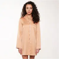 Lingadore Night Nachthemd Golden Sparkle | Maat: S | Kleur: Zand