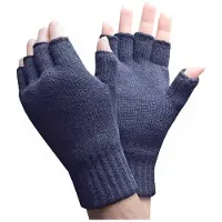 Heat Holder - Thermische vingerloze herenhandschoenen - Marine