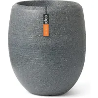 Capi Europe Bloempot Elegant Granite Antraciet D 43 H 50 Cm