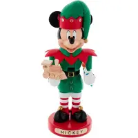 Disney Mickey De Elf Notenkraker, 10-Inch, Multikleur