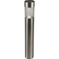 Luxform Solar Staande Lamp Tacoma RVS 6,2 X 6,2 X 37,4 Cm