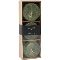 Countryfield Drijfkaars Bollie Lichtgroen 18 Uur 3 Stuks