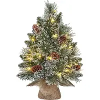 Black Box Trees Kunstkerstboom 45 cm | Vandans | 20 lampjes | 70 Tips |