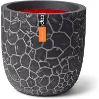 Capi Europe Planter ball Clay NL 43x41 anthracite