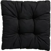 Madison Matraskussen Madison Florance Panama Black (47 x 47 cm)