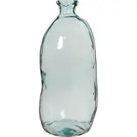 Mica Decorations Vaas Organic Transparant D 34 H 73 Cm