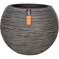 Capi Europe Capi Nature Pot Bol Row D 40 H 32 Cm Zwart Grijs
