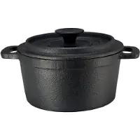 Imperial kitchen Braadpan Zwart D 15 H 8 Cm