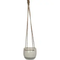 Mica Decorations Hangpot Resa D 13,5 H 11,5 Wit