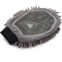 Dog Gone Smart Dirty Dog Grooming Handschoen Grijs