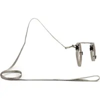 Beeztees Uni - Kattentuig - Nylon - Lichtgrijs - 27-45 cm