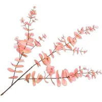 Silk-ka Kunsttak Eucalyptus 105 Cm Roze