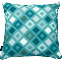Madison Sierkussen Grids Sea Blue (50 x 50 cm)