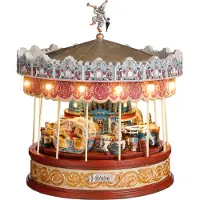Luville Efteling Anton Pieck Carrousel | 3x AA | 23 x 23 x 25,5 cm