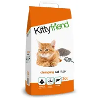 Kitty friend 20 ltr Kitty friend clumping kattenbakvulling