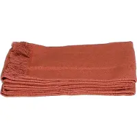 Mica Decorations Servet Villia Bruin 40 X 40 Cm