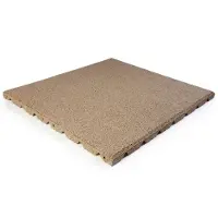 Aslon Rubbertegel Beige 50 X 50 X 2,5 Cm