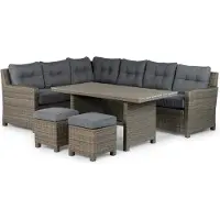 Tierra Outdoor 6-zits Loungeset Wilson Grijs