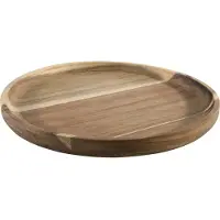 Intratuin Serveerplank Odin Bruin Acacia D 24 H 2 Cm