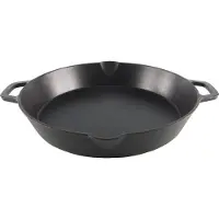 Cast iron Koekenpan Gietijzer Zwart D 43 H 7,5 Cm