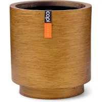 Capi Europe Vaas cilinder retro d19h21 goud