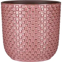 Mica Decorations Bloempot Daan Roze D 21,5 H 20,5 Cm
