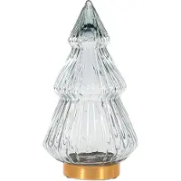Anna's Collection Decoratieboom Timbor Grijs Met Verlichting 15 X 15 X 28,5 Cm