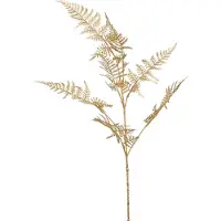 Huismerk Kunstbloem Asparagus Spray Goud - 85 cm